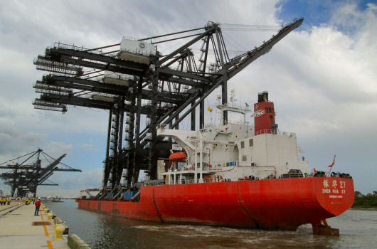 Western Carrier departs Long Beach