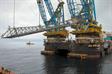 Flare boom llifted off by SAIPEM 7000