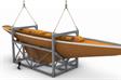 Rhino 3D model of cradle with sloop